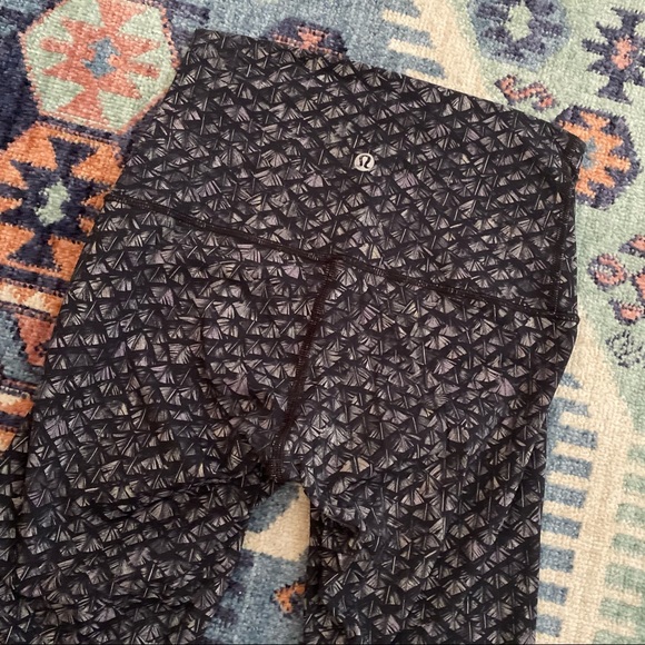 lululemon athletica Pants - Lululemon High Times Pant Iridescent Multi Black